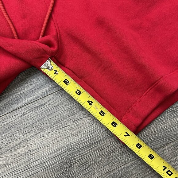 Jordan Fleece Shorts Size Small Mens Red Brooklyn Standard Fit $52 - Picture 4 of 11